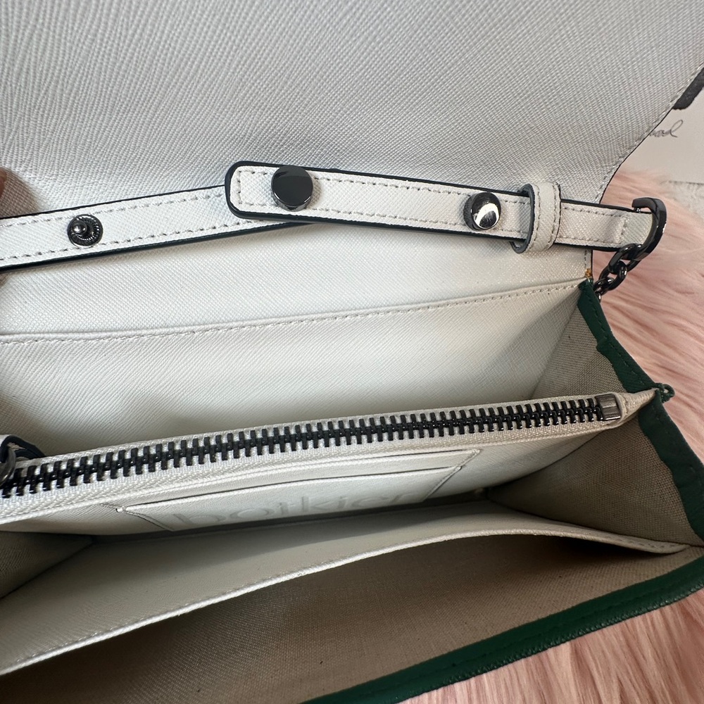 Botkier Saffiano Leather Tri Color Cobble Hill Crossbody Bag - Picture 7 of 11